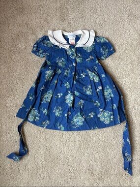 Vintage Jacadi collared dress